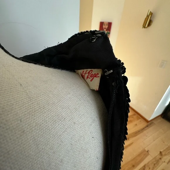 Mob wife glam dress, vintage Scarlet Rage,colorful - Picture 15 of 16